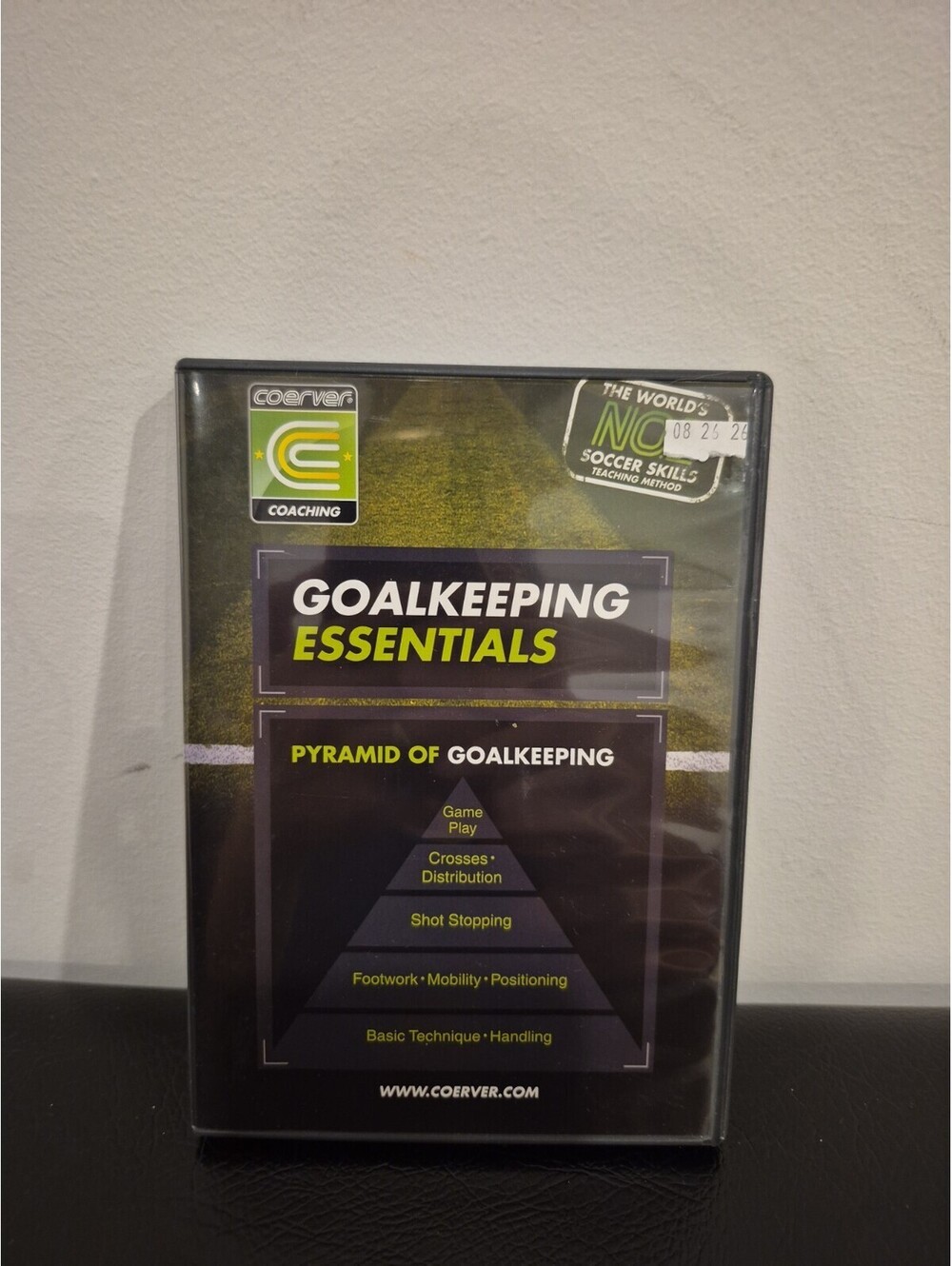 Adidas Soccer Training Coerver Coaching DVD Goalkeeping Essentials Skills